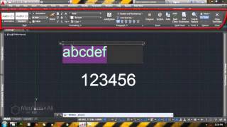 Tutorial AutoCAD 2015  Convert to Mtext [upl. by Odracir]