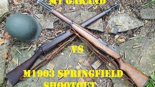 M1 Garand VS M1903 Springfield [upl. by Irolav213]