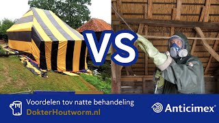 Houtworm begassing behandeling uitleg 4 [upl. by Pessa]