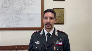 Oppido Mamertina spari in strada denunciato 18enne  Intervista al comandante dei Carabinieri [upl. by Ieluuk746]