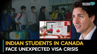 Indian Students in Canada Face Unexpected Visa Crisis [upl. by Ramirol]