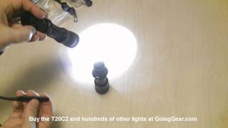 Eagletac T20C2 MkII XPG S2 amp XML T6 Flashlight Review [upl. by Airamesor323]