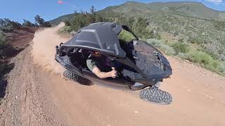 We took CanAm X3 from St George Utah to Mesquite NV through Elbow Canyon [upl. by Arriet298]