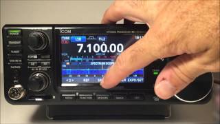 Icom IC7300 HF50mhz transceiver complete review demo [upl. by Cis]