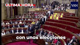 La convocatoria de elecciones en Catalunya es inminente [upl. by Nutsud]