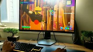 Fortnite kbm on console POV 120fps SteelSeries apex 3 tkl logitech g203 🤩 [upl. by Hambley]