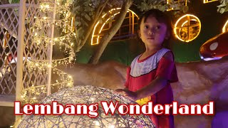 LEMBANG WONDERLAND  Beli Kembang gula karakter  Family Vlog [upl. by Etnaik849]