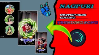 Nagpuri Song Status Video Editing in alight motion ‼️ alight motion video editing [upl. by Buchalter]