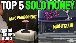 Top 5 Ways to Make Money Solo In GTA Online 2023 [upl. by Taylor]