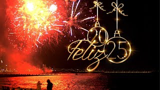 FELIZ AÑO 2025  MENSAJE DE FELICITACIONES PARA DESEAR FELIZ AÑO NUEVO 2025 [upl. by Pelagia]