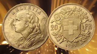 Swiss Franc Gold Coins [upl. by Adnilasor]