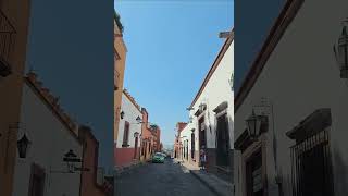 Calle de Hospicio en sanmigueldeallende guanajuato mexico [upl. by Hosea290]