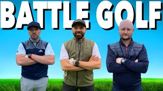 RICK SHIELS amp PETER FINCH CHALLENGE ME TO BATTLE GOLF  GOLF COURSE VLOG [upl. by Ahsai296]