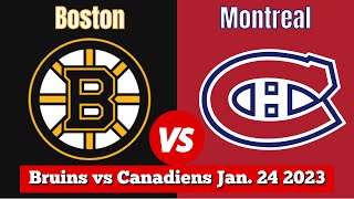 Boston Bruins vs Montreal Canadiens  Live NHL Play by Play amp Chat [upl. by Tobe]