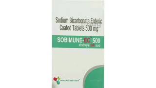 SOBIMUNE EC 500 Tablets Sodium Bicarbonate Enteric Coated Tablets 500 mg [upl. by Zoubek]