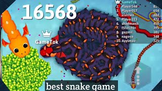 100K score Hungry snake game world highest record snakevideowarmio [upl. by Ailat]