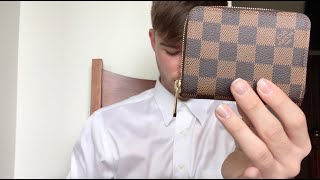 Louis Vuitton Zippy Coin Purse Damier Ebene [upl. by Ilellan]