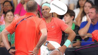 Rafael Nadal Due to a hip issue the Spaniard will miss the Australian Open [upl. by Illah]