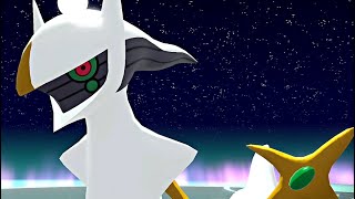 Pokémon Legends Arceus  Final Boss Arceus Battle HQ [upl. by Atilrac33]