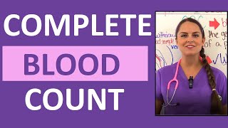 Complete Blood Count CBC Test Results Interpretation w Differential Nursing NCLEX [upl. by Yrahca]