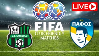 🔴 LIVE Sassuolo vs Pafos Preseason International Friendly Match 2023 [upl. by Fennell]