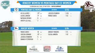 Rokeby Women v Montagu Bay CC Women [upl. by Wolram766]