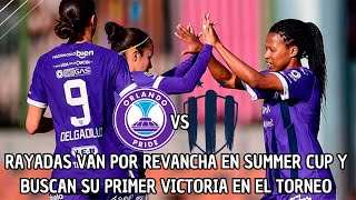 Las Rayadas De Monterrey Jugaran Con Orlando Pride Donde Confirmo Su Alineacion Titular [upl. by Aneral]