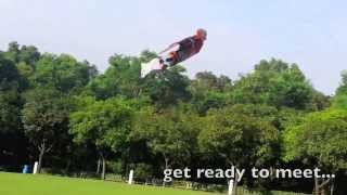 Flying Toys Amazing AerotronRC Flying Man [upl. by Leirbaj]