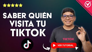 Cómo SABER QUIÉN VISITA y VE TU PERFIL de TikTok en iPhone y Android  📱 Activa la Opción de Vista 📱 [upl. by Ennovad16]