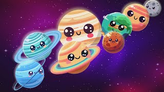 Lets Sing The Planets Song  Learn About Planets For Kids  Jollyland [upl. by Eixela]