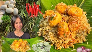 Egg Biryani  Anda Biryani recipe  Easy Egg Biryani recipe  Village Style Anda Biryani [upl. by Otrebtuc83]