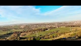 The view to AlertonThornton from Queensbury in West Yorkshire [upl. by Waller719]