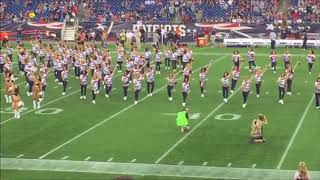 2017 Patriots Cheerleader Alumni Performance [upl. by Kos]