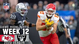 Kansas City Chiefs vs Las Vegas Raiders Game Highlights  NFL 2023 Week 12 [upl. by Mikiso818]