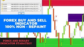 NonRepaint FOREX Buy and Sell Indicator 2021  Forex and Binary Free Indicators 2021  Metatrader4 [upl. by Ainotna790]