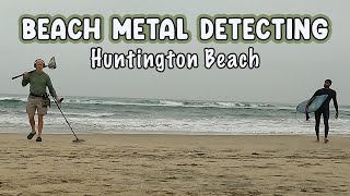 Great Day For Beach Metal Detecting With My Minelab Manticore [upl. by Otrebcire]