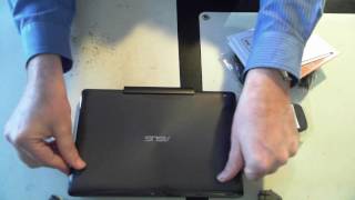 ASUS T100 Tranformer Book Unboxing [upl. by Eiknarf]