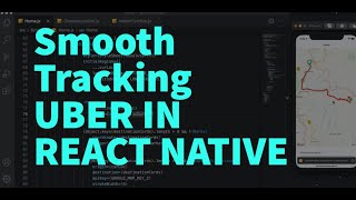 6 React Native Tracking Smooth Moving Marker Like Uber TRACKING UBERAPP  By Gulsher Khan [upl. by Ossy]