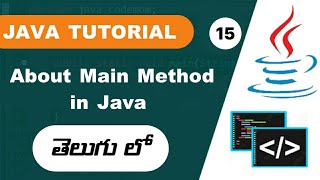 About main method in java  Java Main Method Explained  Key Components amp Syntax Breakdown Java [upl. by Narhet]