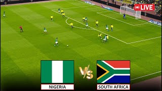 🔴Nigeria vs South Africa Live Football Match Today I FIFA World Cup Qualifier I PES 21 GAMEPLAY [upl. by Tove360]