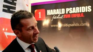 Interview mit Harald Psaridis  Personal Austria Messe 1920102011 Wien [upl. by Rolo]