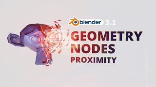 Blender Geometry Nodes Proximity Disintegration For Beginners  Part 23 [upl. by Lowell]