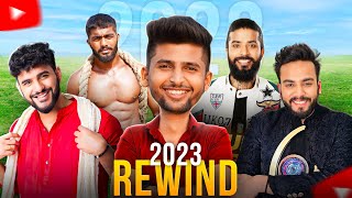 FUKRA INSAAN DESERVING UK07 EVICTED FROM BIGG BOSS  YOUTUBE INDIA REWIND 2023 [upl. by Liuqa]