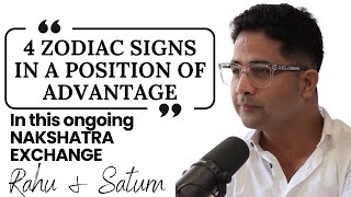 4 Signs in a quotPOSITION OF ADVANTAGEquot till Dec 26th 2024 In NAKSHATRA EXCHANGE between Saturn amp Rahu [upl. by Tana]