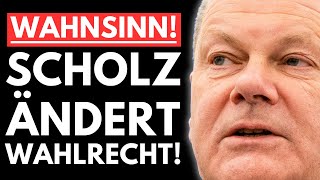 🚨EKLAT SCHOLZ MANIPULIERT WAHLRECHT AfD SORGT FÜR NEUWAHLEN IM FEBRUAR🚨 [upl. by Seavir]