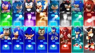 Megamix  Sonic Prime Sonic Shadow Sonic Mania Knuckles Sonic Boom Sonic Exe Cartoon Cat [upl. by Adnala]