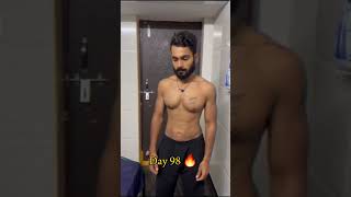 98 days extreme fat loss transformation  fatfree fitness shorts [upl. by Arbrab]