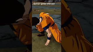 Who wrote these voice lines sparkingzero gaming gohan dragonball [upl. by Aihtenyc]