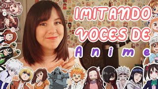 Imitando voces de anime ⭐ [upl. by Panaggio]