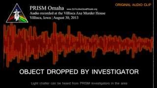 PRISM  EVP recording of children at the Villisca Ax Axe Murder House August 30 2013 [upl. by Nylidam]